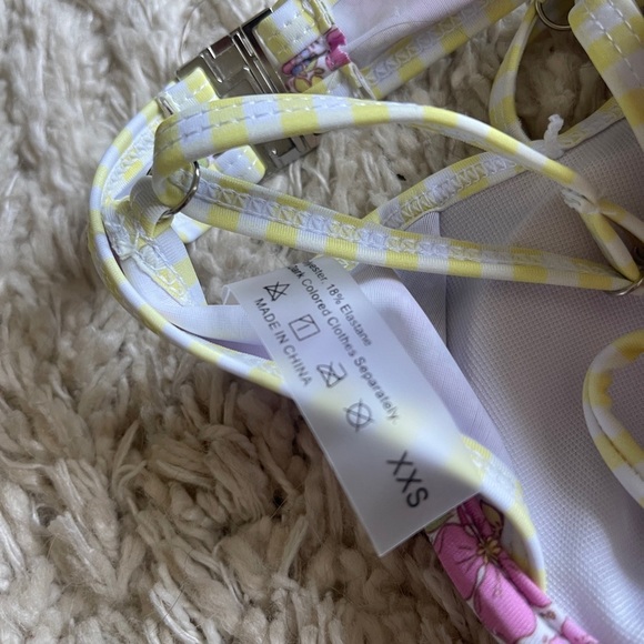 💙BOGO💙 Floral and Gingham Bikini Set XXS - Picture 4 of 4